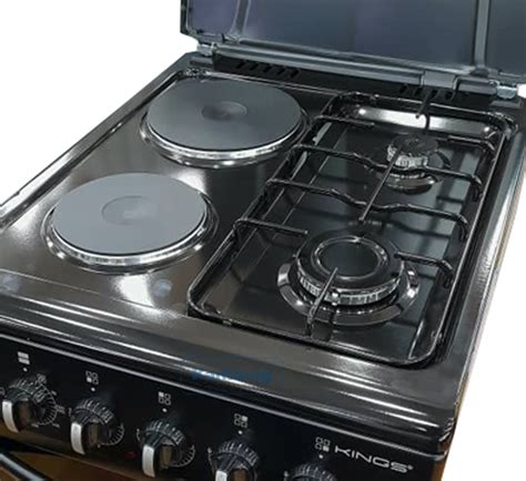 2 gas 2 electric cooker